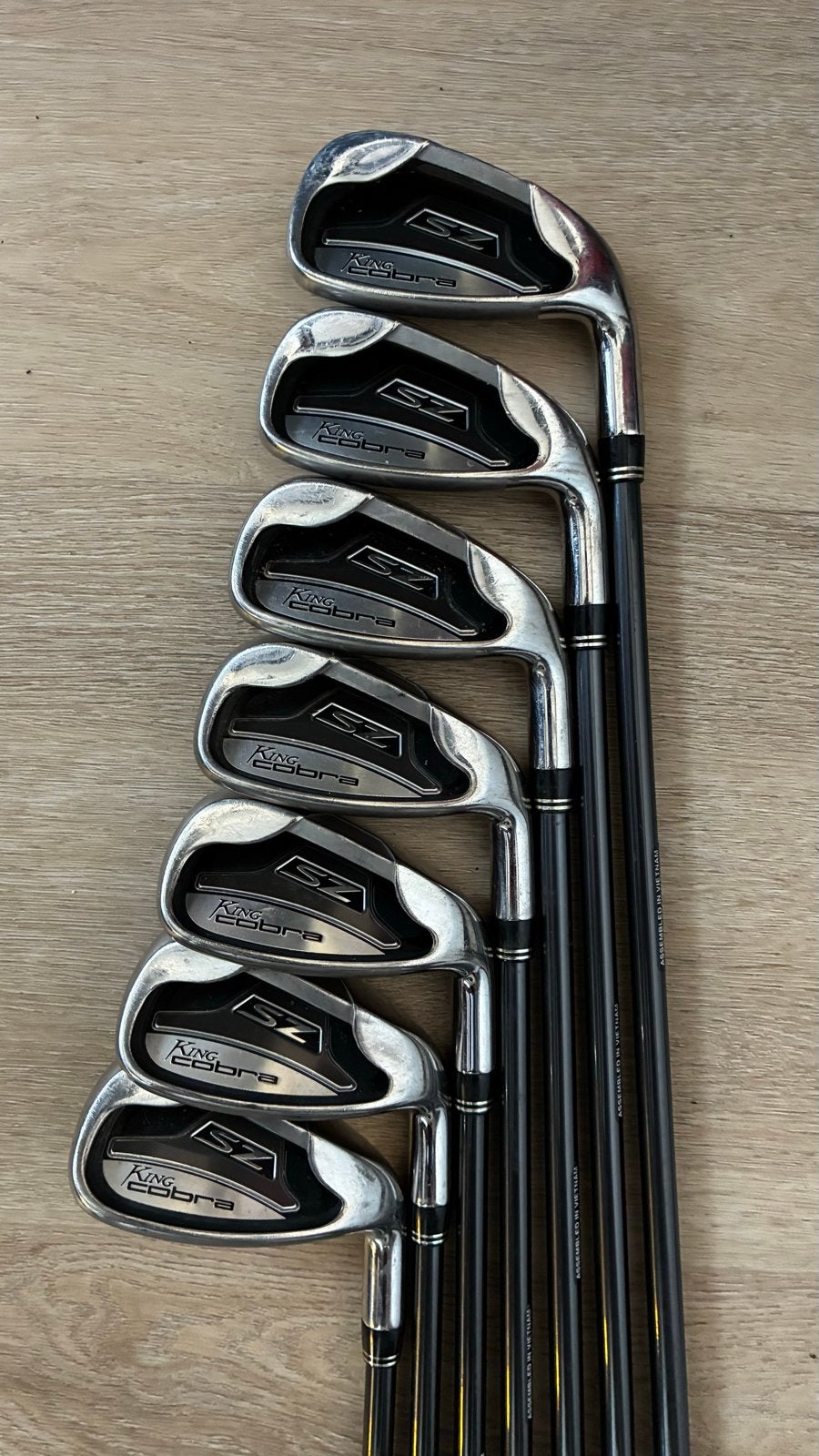 King Cobra SZ Golf IJzers Set (7 clubs), Sport en Fitness, Golf, Ophalen of Verzenden, Gebruikt, Set, Overige merken