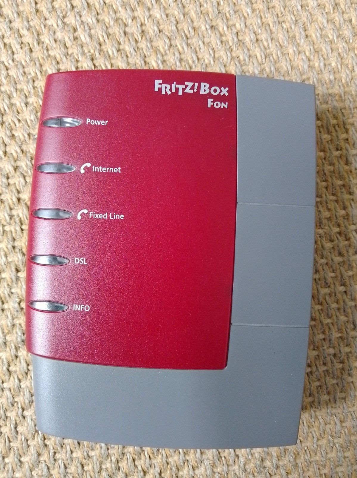 AVM FRITZ!Box Fon (Annex A) Router met modem, Ophalen of Verzenden, Gebruikt, Router met modem, AVM FRITZ!Box