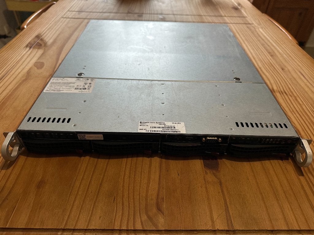 Supermicro server: 813M-4, Computers en Software, Servers, Gebruikt, Hot swappable onderdelen, Ophalen of Verzenden, 3 tot 4 Ghz