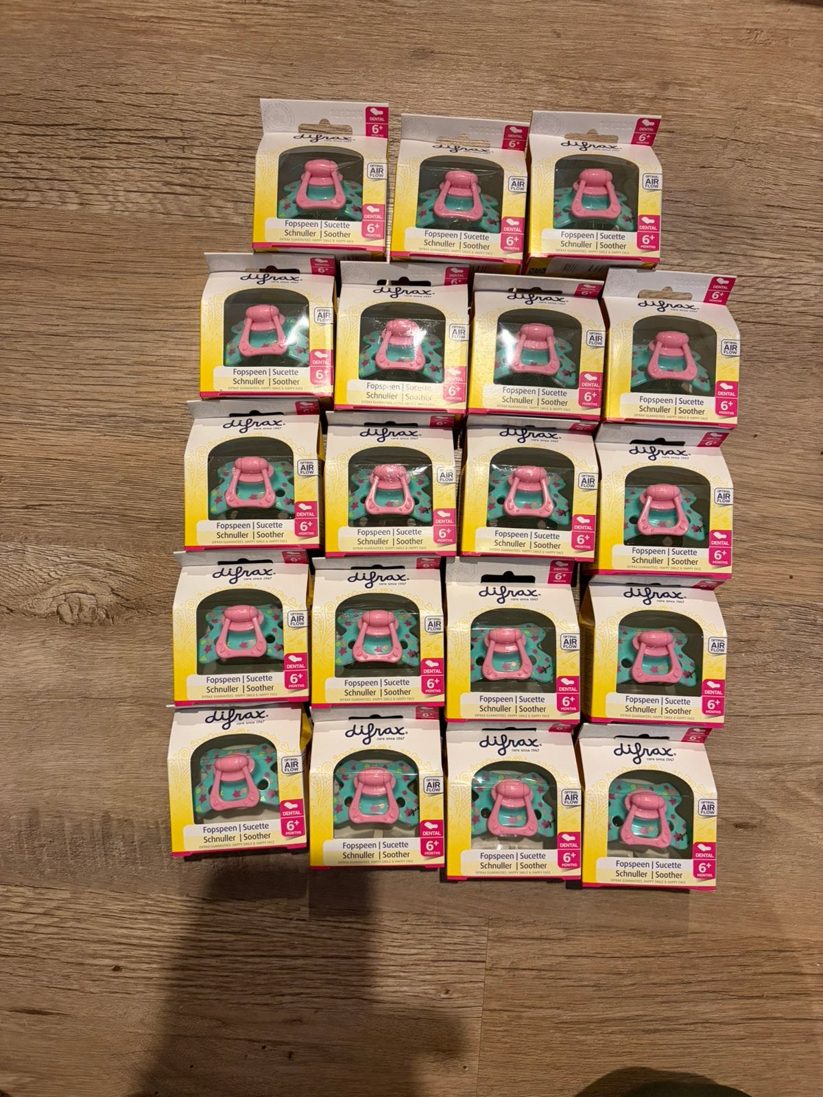 Difrax fopspeen / fopspenen nieuw in de verpakking 0-6m, Ophalen of Verzenden, Nieuw, Speen, Difrax