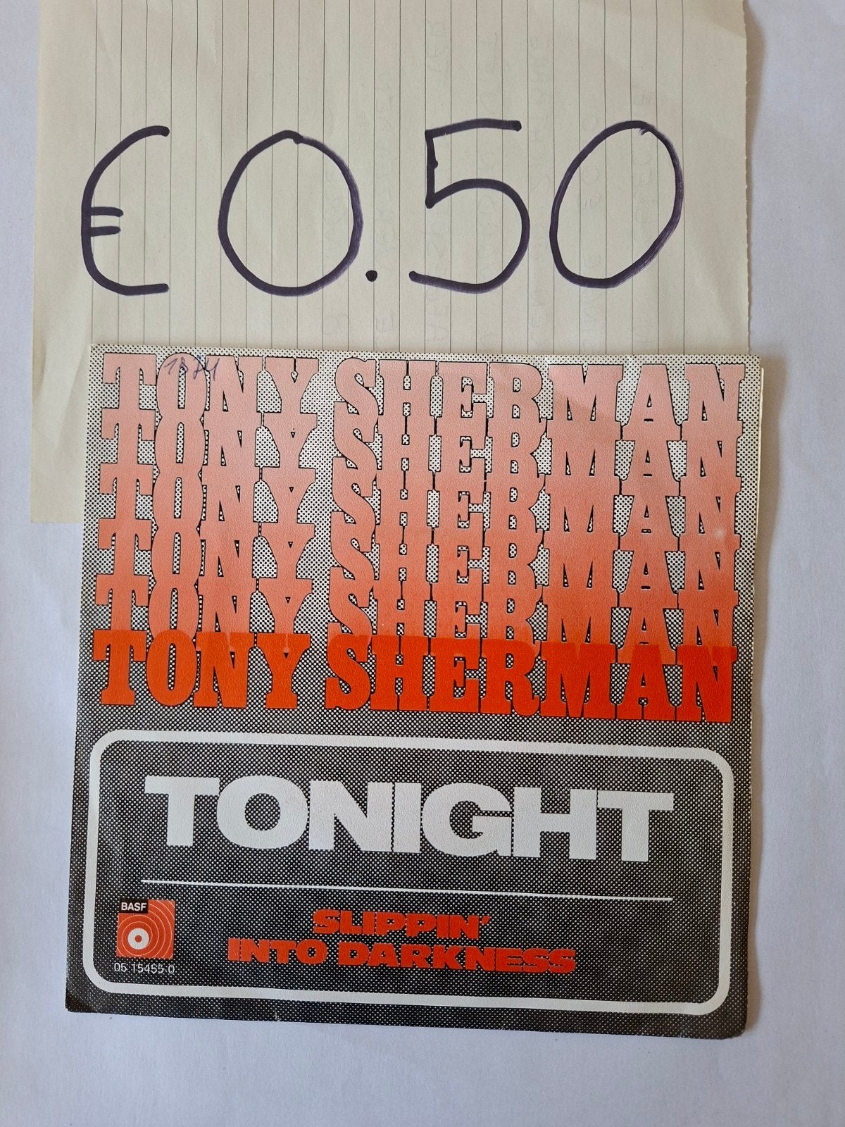 Tony Sherman, Ophalen of Verzenden, Gebruikt, 7 inch, Pop