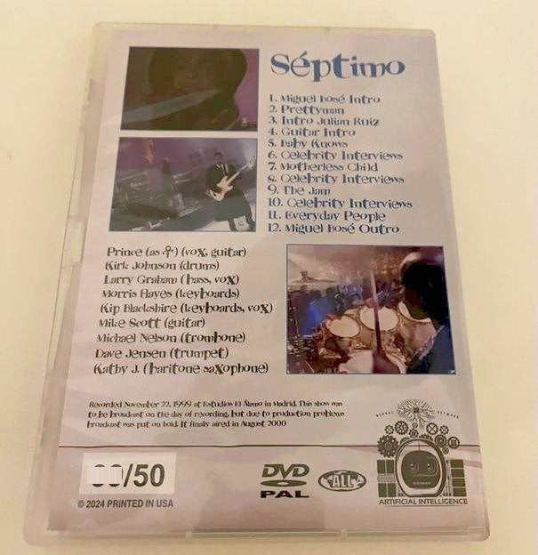 Prince - Septimo 99 DVD (Special DVD Edition) Ltd. 50 Copies, Verzenden, Nieuw in verpakking, Pop, Promo