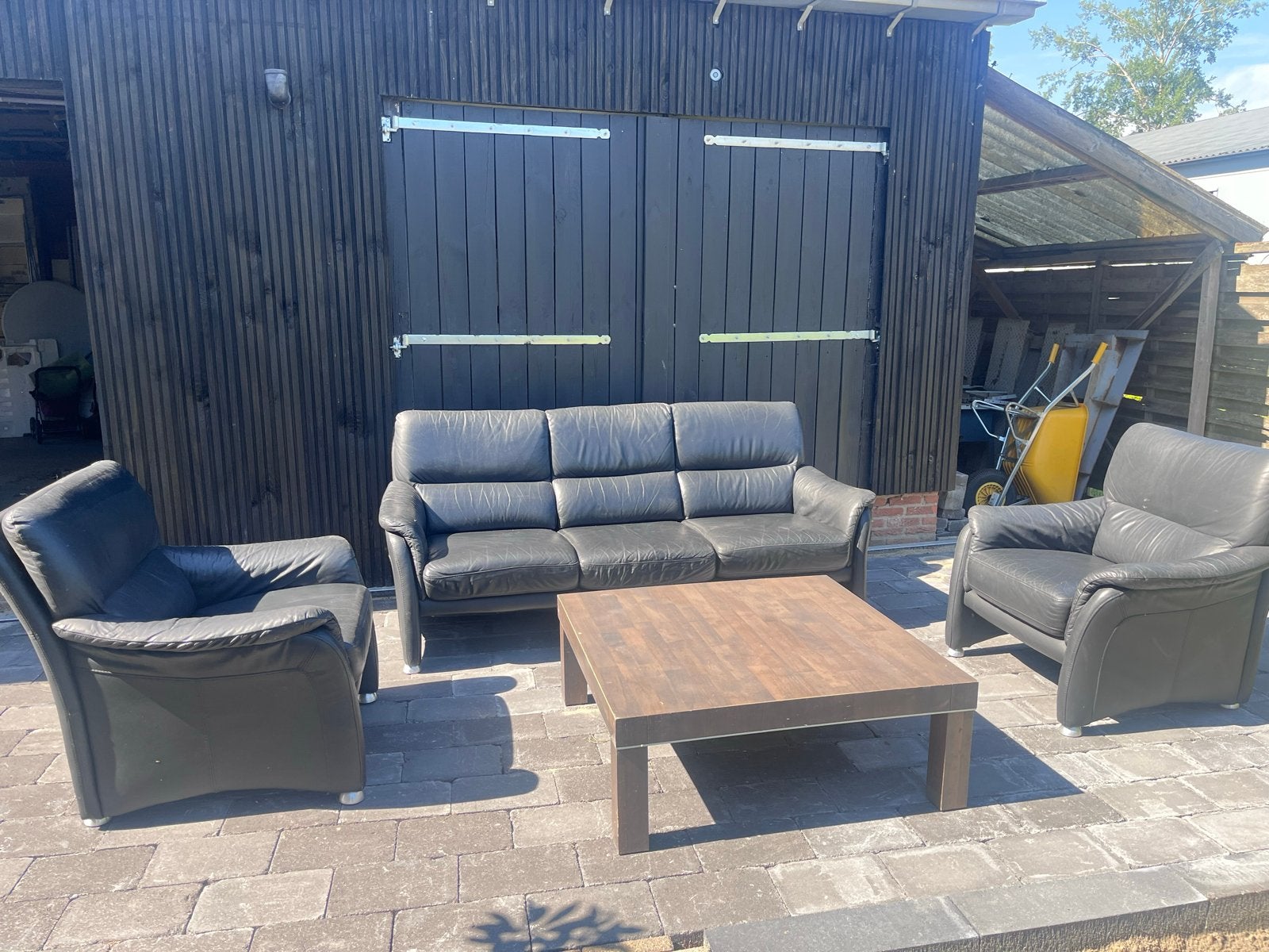 Salon tafel., Ophalen, Gebruikt, 100 tot 150 cm, 50 tot 100 cm