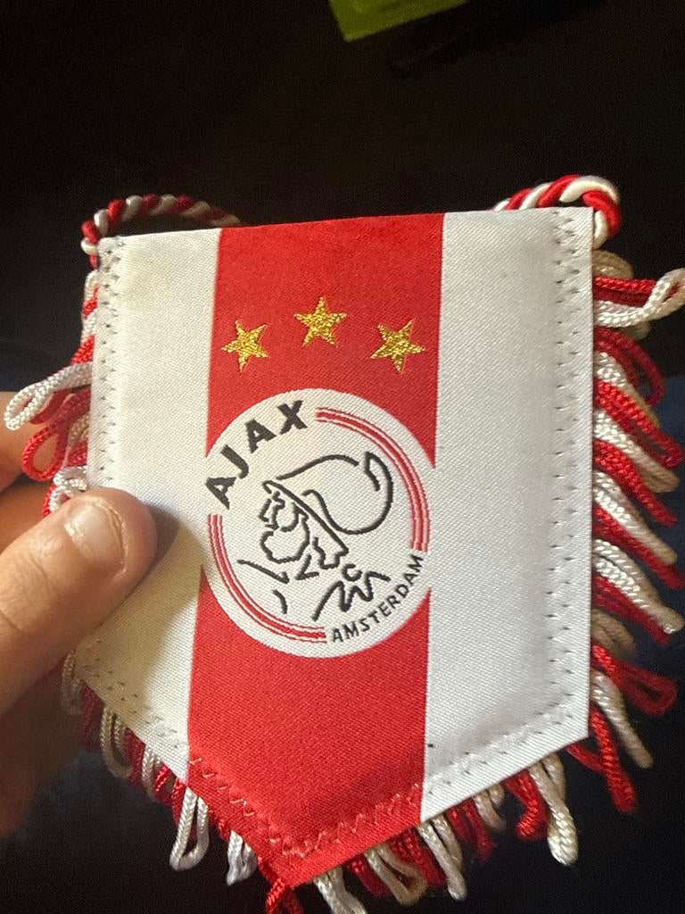Ajax Vaantje - Voetbalclub Fanartikel, Verzamelen, Ophalen, Gebruikt, Ajax, Vaantje of Sjaal