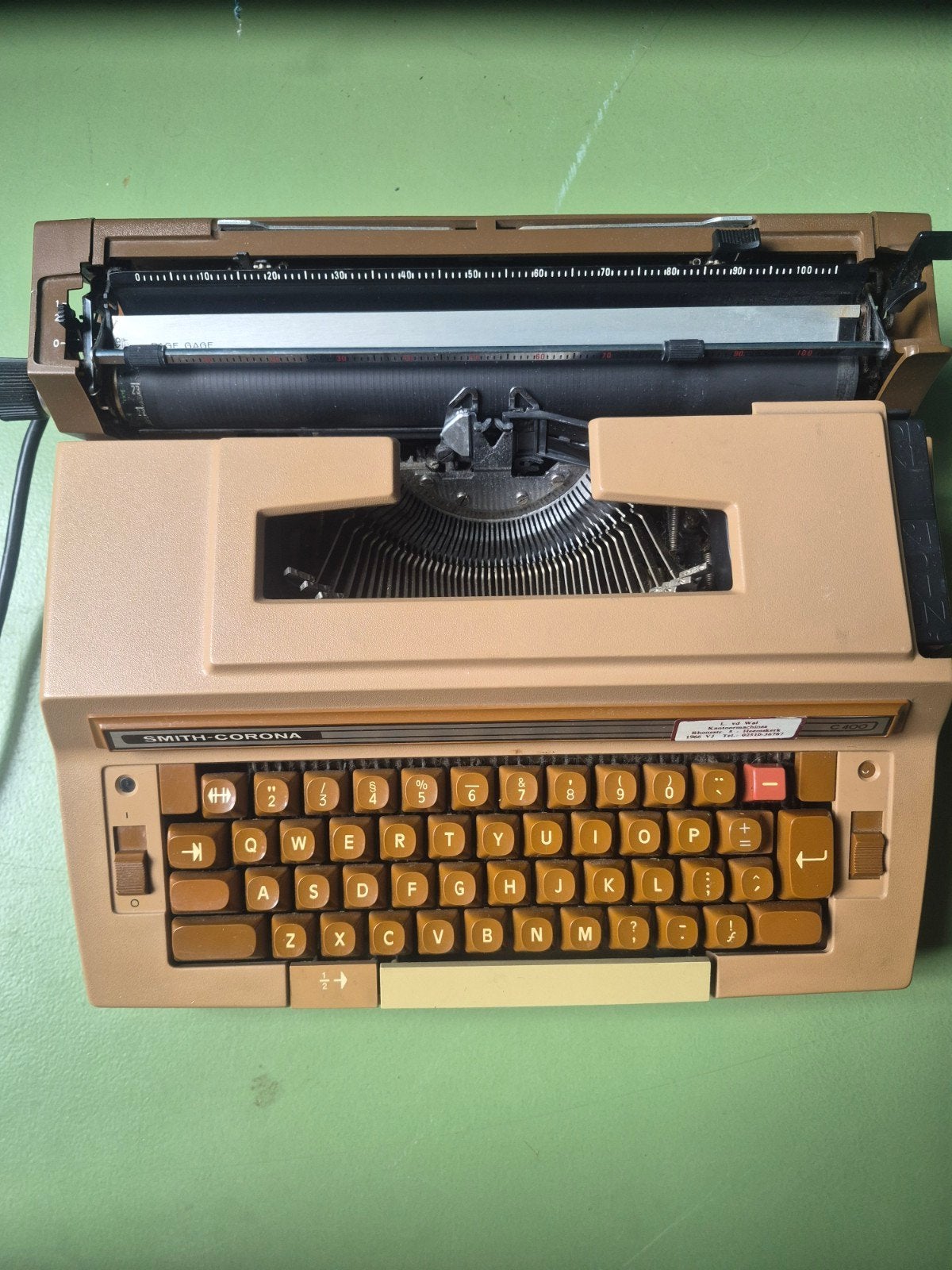 Smith-Corona elektrische Typemachine - vintage retro, Ophalen, Gebruikt