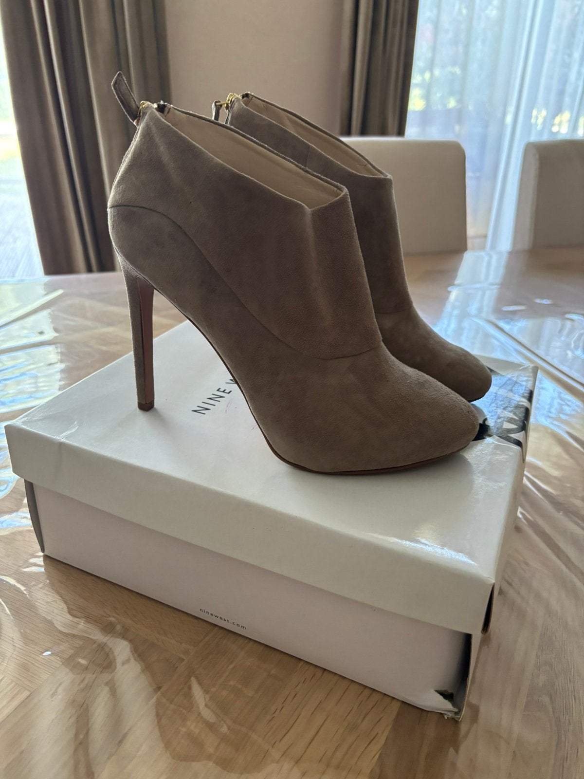Nine West high heels 40, Ophalen, Nieuw, Bruin