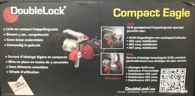 DoubleLock Compact Eagle disselslot voor Alko koppeling, Ophalen, Gebruikt