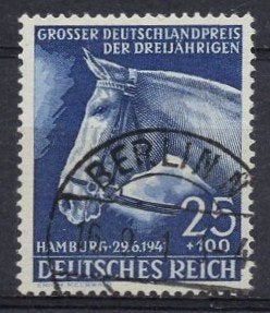 Duitse Rijk (127) - paard, Postzegels en Munten, Postzegels | Europa | Duitsland, Verzenden, Duitse Keizerrijk, Gestempeld