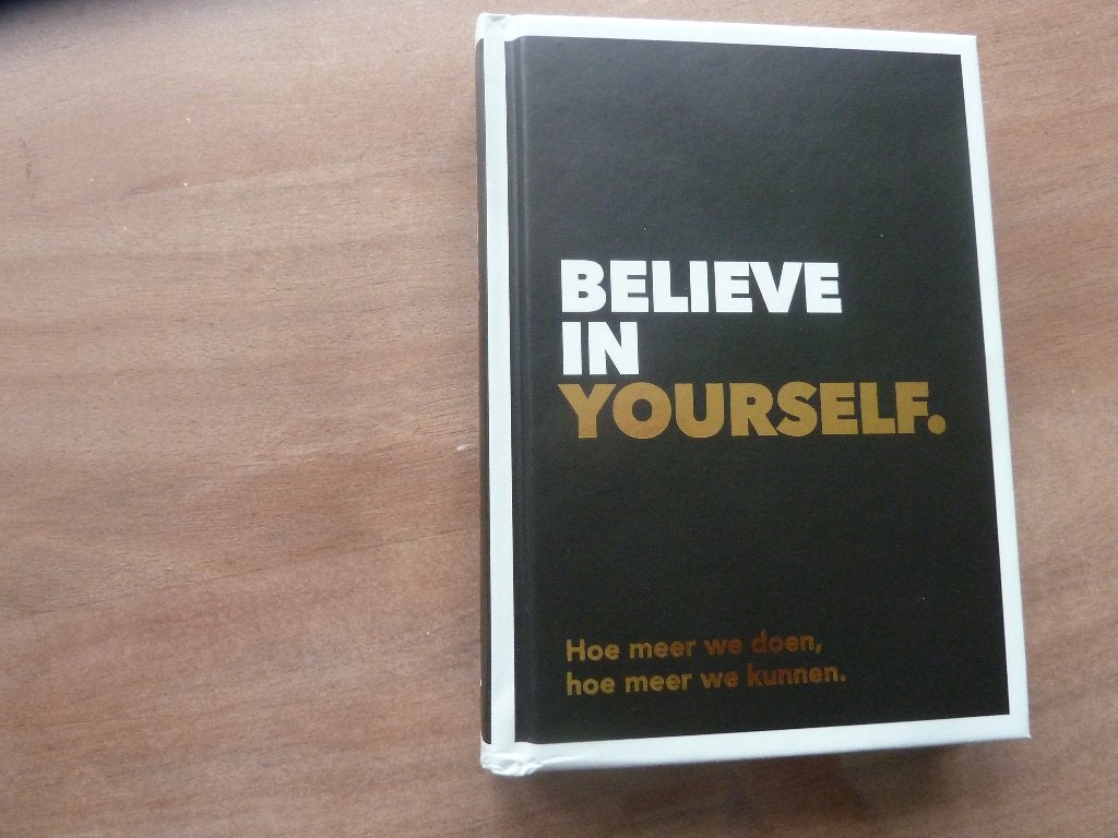 Believe in yourself, Ophalen of Verzenden, Gelezen, Overige onderwerpen, Achtergrond en Informatie