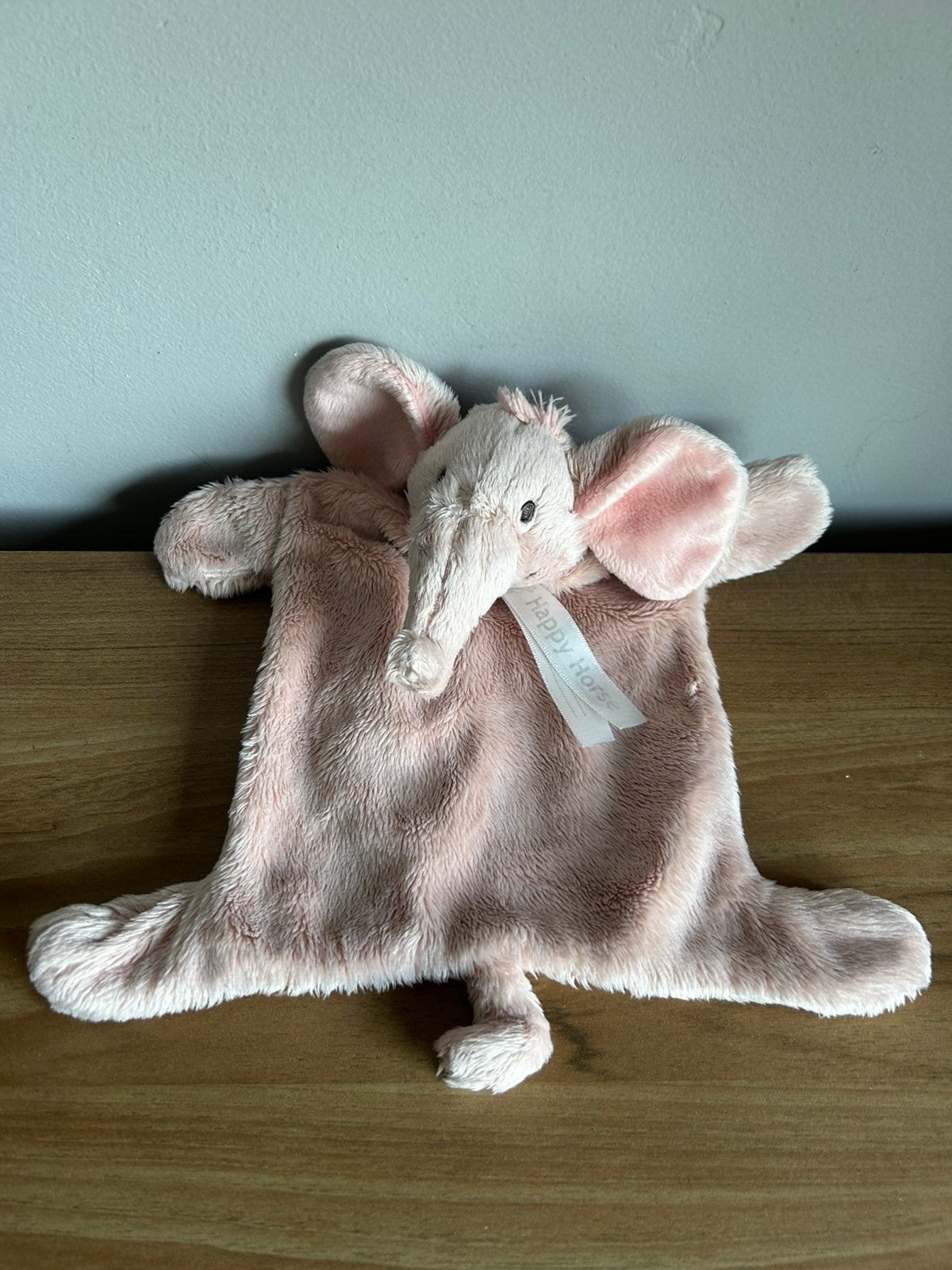 Happy horse olifant ely knuffeldoekje knuffeldoek knuffel, Verzenden, Zo goed als nieuw, Olifant
