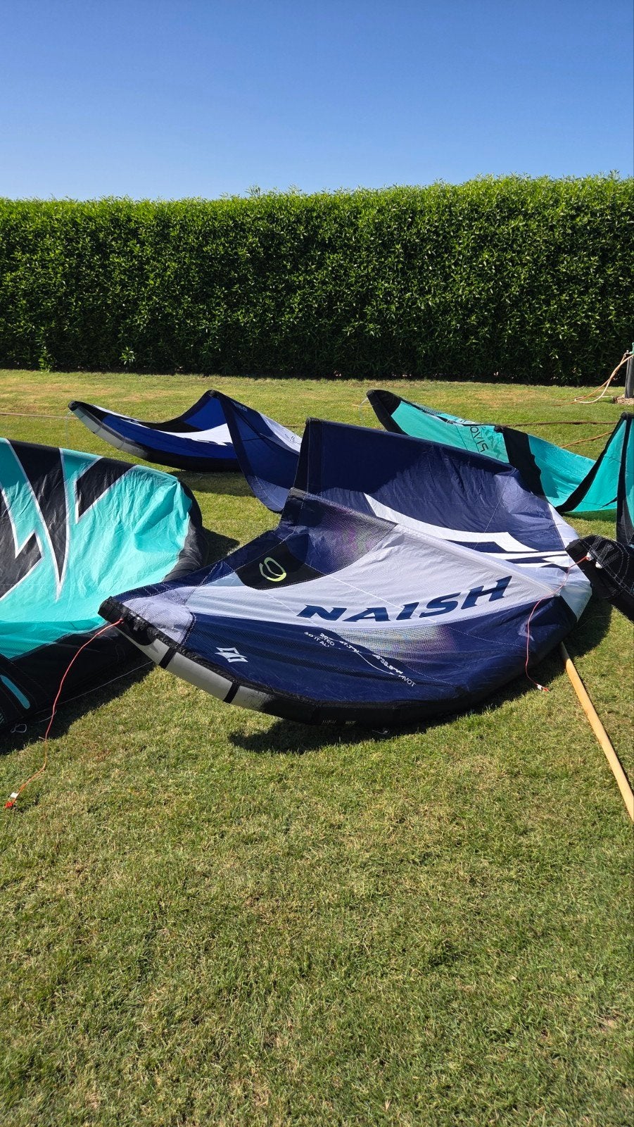 Naish Pivot 2026 9m - Als nieuw, Geen board, Ophalen of Verzenden, Zo goed als nieuw, 9 m²