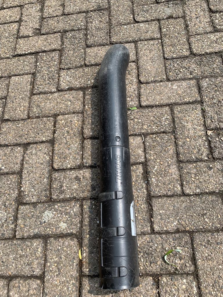 Stihl bladblazers tube., Ophalen of Verzenden, Gebruikt, Benzine