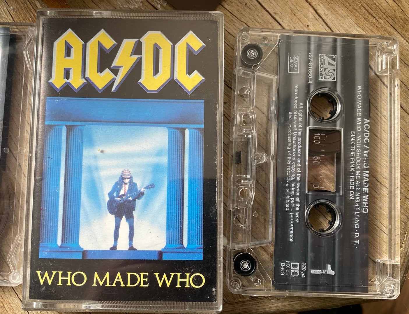 AcDc cassette who made who, Ophalen of Verzenden, Zo goed als nieuw, 1 bandje