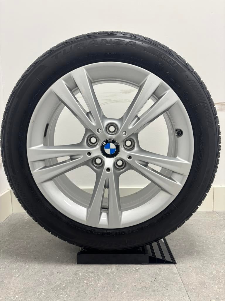 Originele BMW velgen 17” 5x120 | goede staat + banden + tpms, Auto-onderdelen, Banden en Velgen, Velg(en), 17 inch, Ophalen of Verzenden