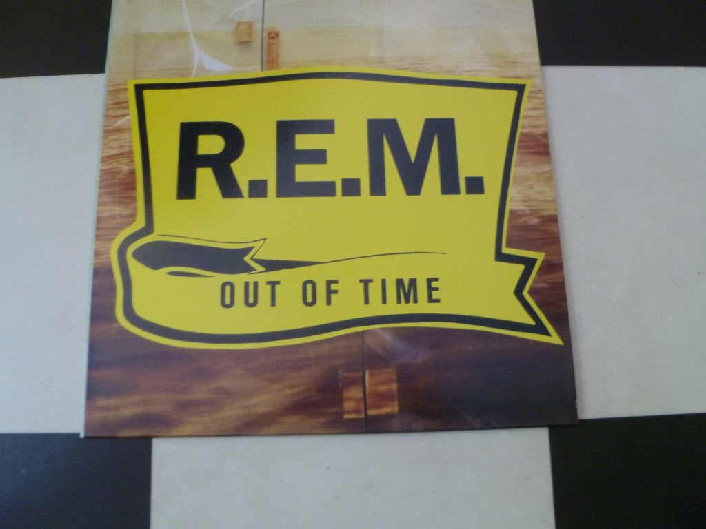 R.E.M. Out of Time LP, Cd's en Dvd's, Vinyl | Rock, Ophalen of Verzenden, Gebruikt, 12 inch, Poprock