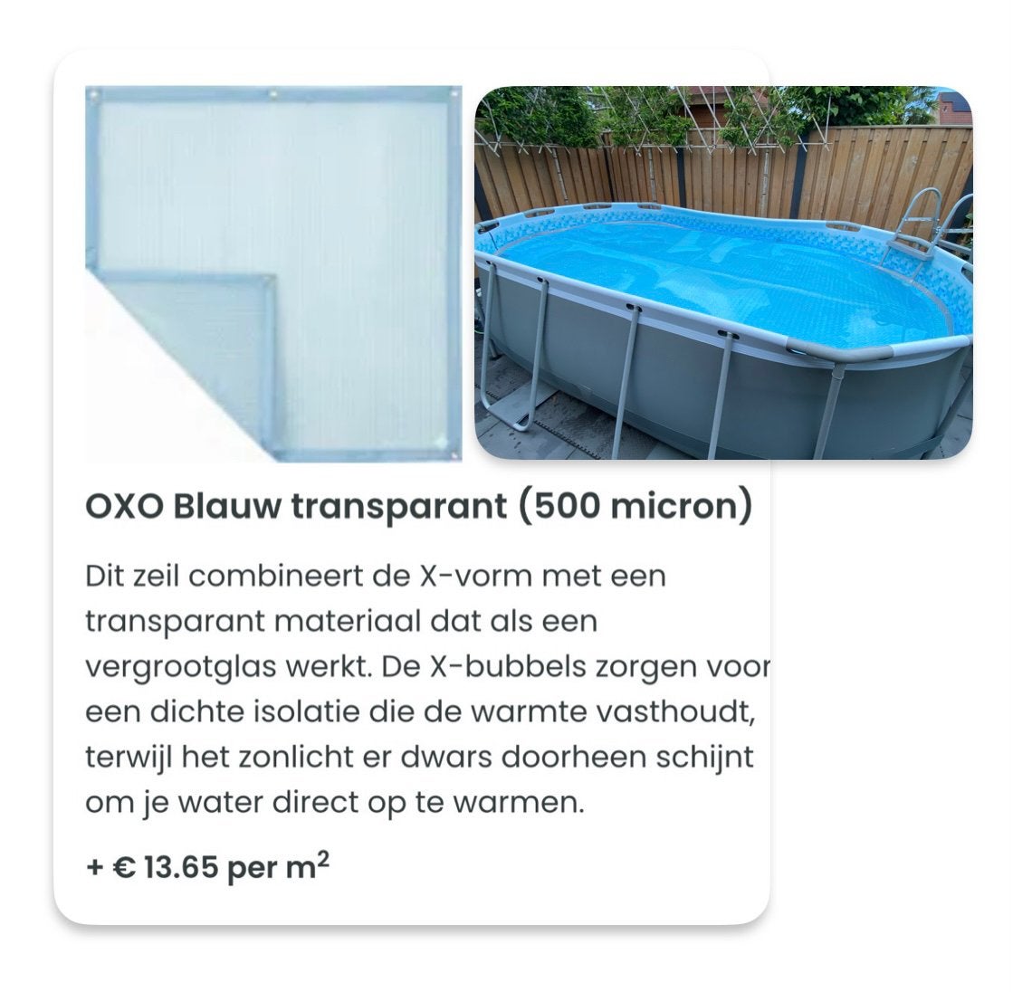 solar cover voor Bestway power steel 427x250x100, Tuin en Terras, Zwembaden, Ophalen, 200 tot 300 cm, Zo goed als nieuw, Ovaal
