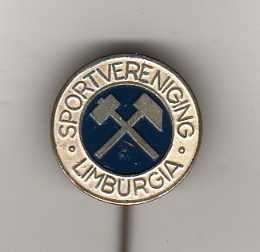 Speldje SPORTVERENIGING LIMBURGIA BRUNSSUM VOETBAL (A7), Verzamelen, Ophalen of Verzenden, Gebruikt, Overige onderwerpen
