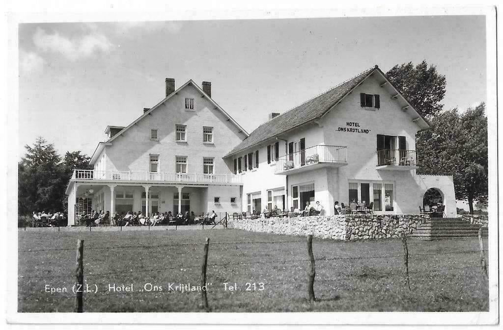 AK Epen - Hotel "Ons Krijtland", Verzenden, 1960 tot 1980, Ongelopen, Limburg