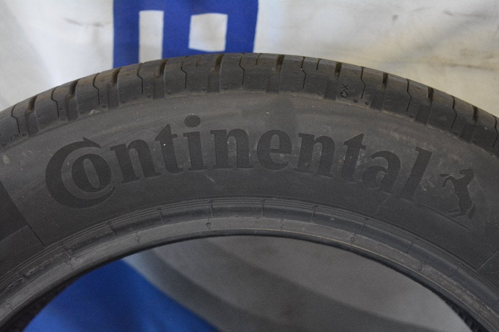 4x Nieuwe zomerband Continental EcoContact6 215 55 R17 V XL, 215 mm, Nieuw, 17 inch, Ophalen of Verzenden