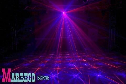 Laser, Anthe II Dubbel, RGB, DMX, Gobo, Afstandsbediening, Geluidgestuurd, Nieuw, Laser, Info@marbeco.nl