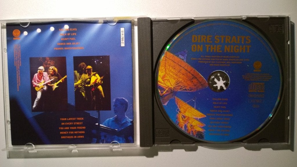 Dire Straits - On The Night, Ophalen of Verzenden, Zo goed als nieuw, Poprock, Album