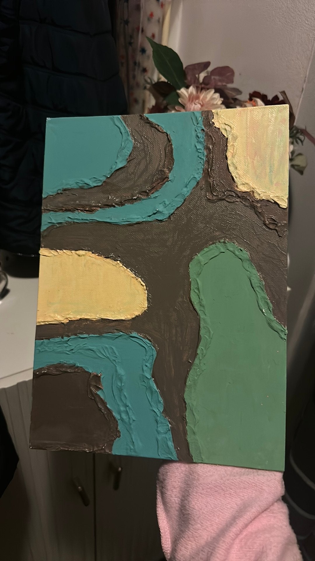 🎨 uniek handgemaakt abstract schilderij, Ophalen