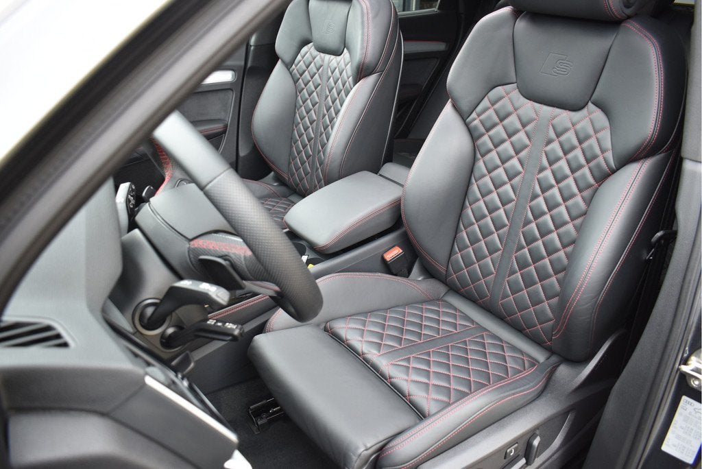 Audi Q5 Sportback 50 TFSI e S-Line 299 Pk Pano RS-Leder Rood, Automaat, Gebruikt, Euro 6, 4 cilinders