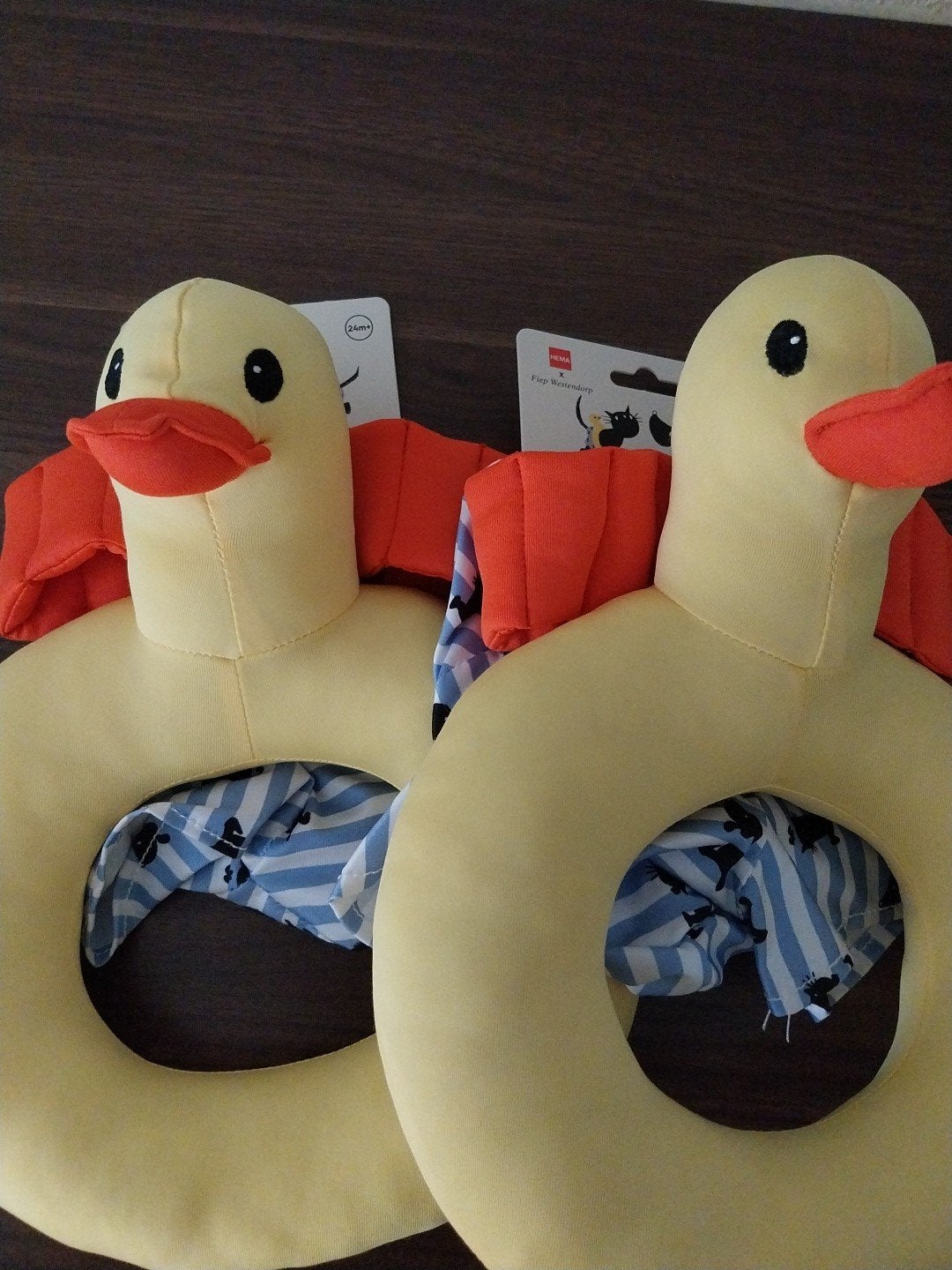 2 verkleedsetjes voor Takkie of Siepie zomer - eend, Hema, Nieuw, Hond, Verzenden