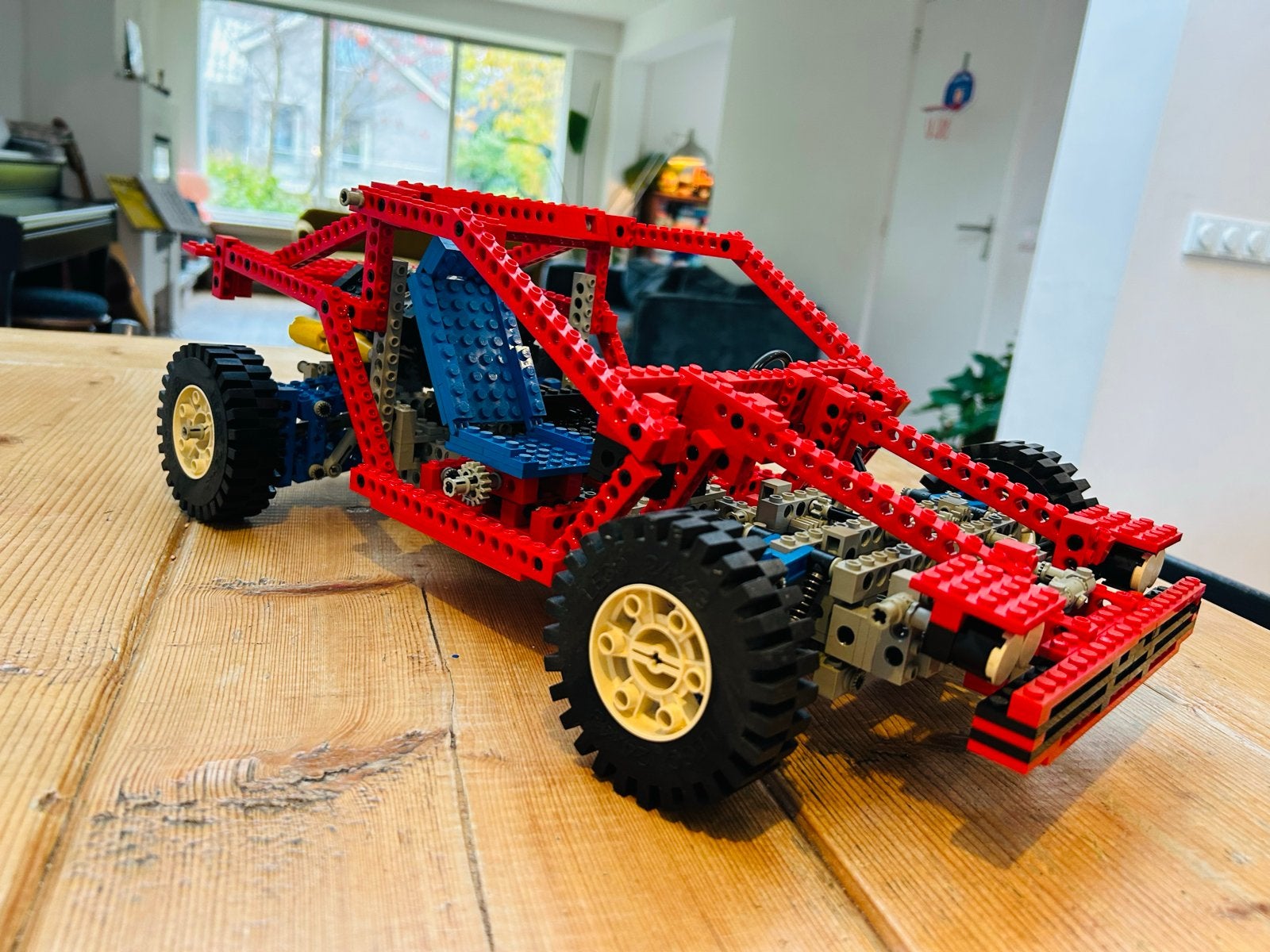 Lego Technic Vintage model 8865 Test Car, Ophalen, Gebruikt, Lego, Complete set