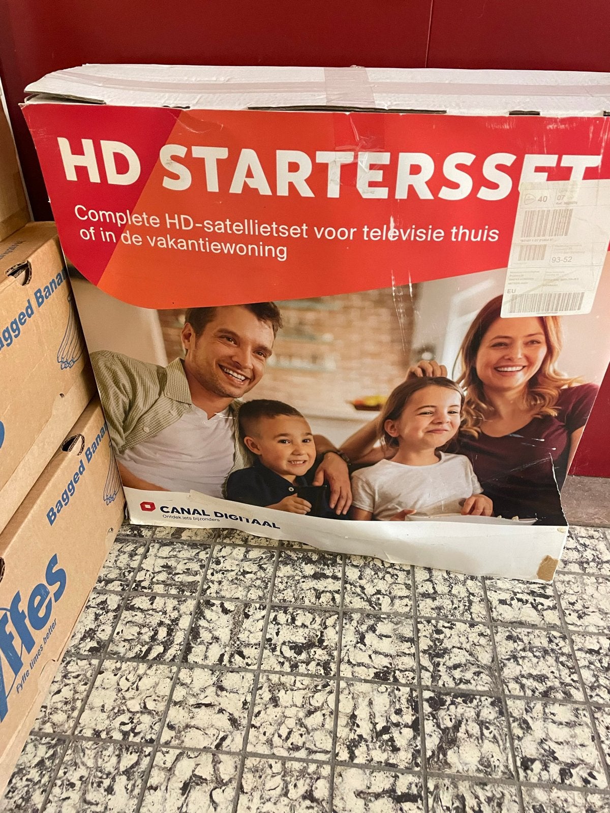 Canal Digitaal HD Startersset - Satelliet TV Thuis/Vakantie, Ophalen, Nieuw, (Schotel)antenne, Overige merken
