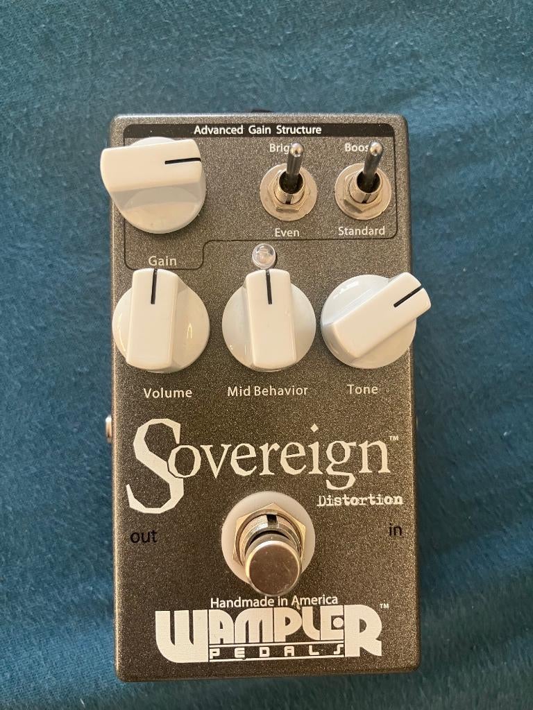 Wampler Sovereign Distortion, Muziek en Instrumenten, Effecten, Ophalen of Verzenden, Gebruikt, Multi-effect