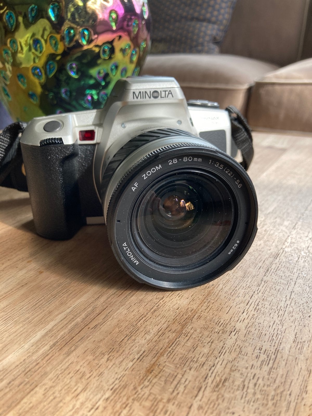 Minolta Dynax 505si met 28-80, Ophalen of Verzenden, Zo goed als nieuw, Spiegelreflex, Minolta
