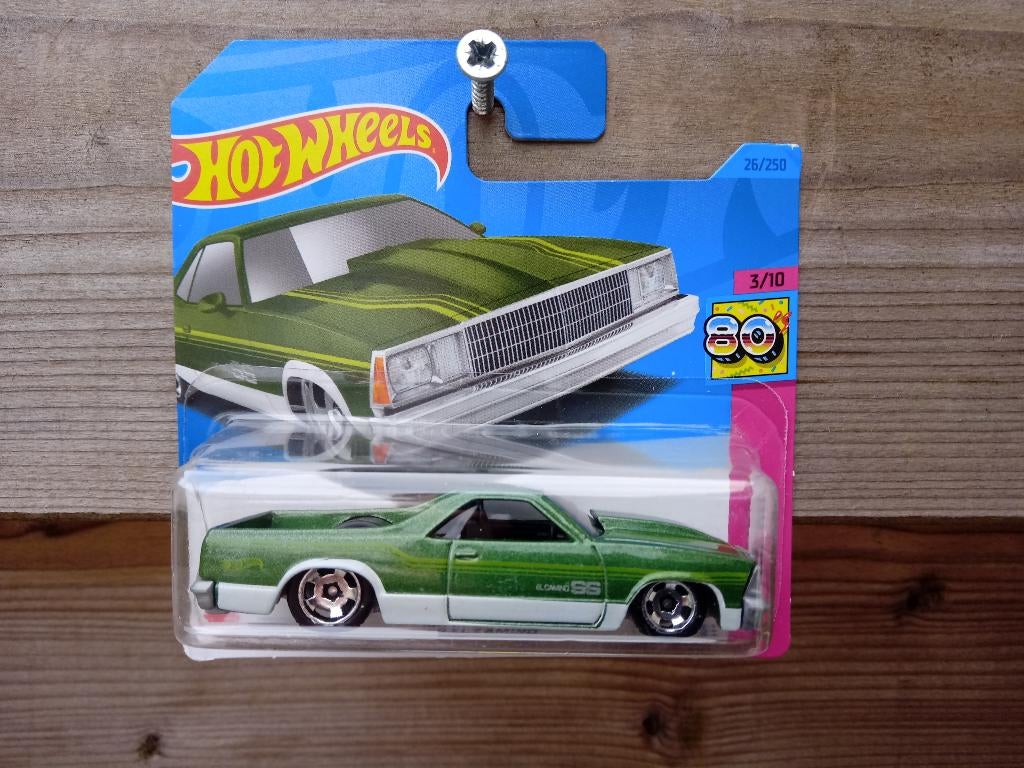 Chevrolet El Camino '80 Hotwheels, Hobby en Vrije tijd, Modelauto's | Overige schalen, Nieuw, Auto, Ophalen
