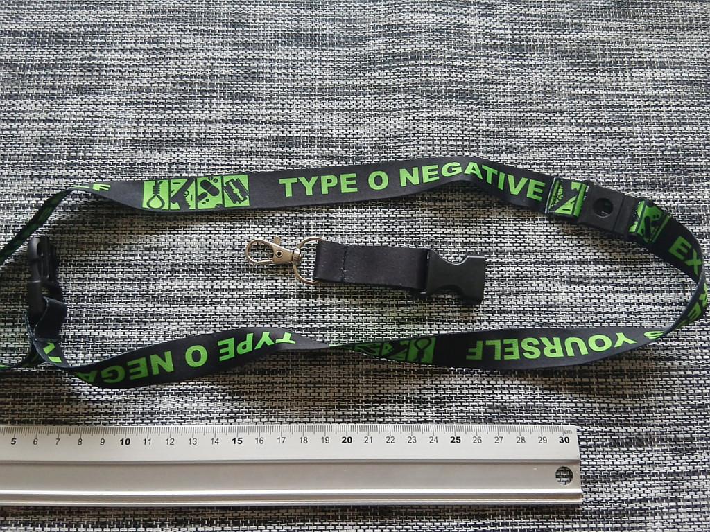 Type O Negative erg mooie lanyard , cordon, keycord, Verzenden, Nieuw, Gebruiksvoorwerp