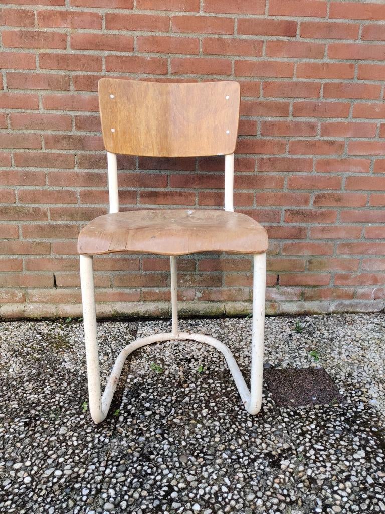 Vintage keukenstoel, Huis en Inrichting, Stoelen, Ophalen, Gebruikt, Eén