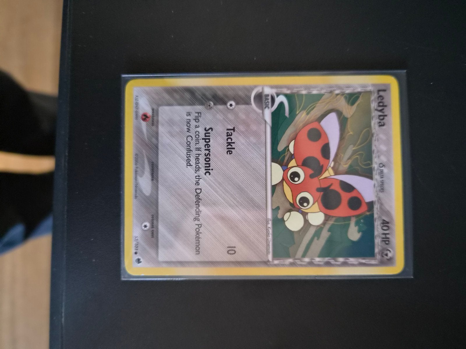 Ledyba Pokémon kaart uit 2006, Ophalen of Verzenden, Zo goed als nieuw, Losse kaart