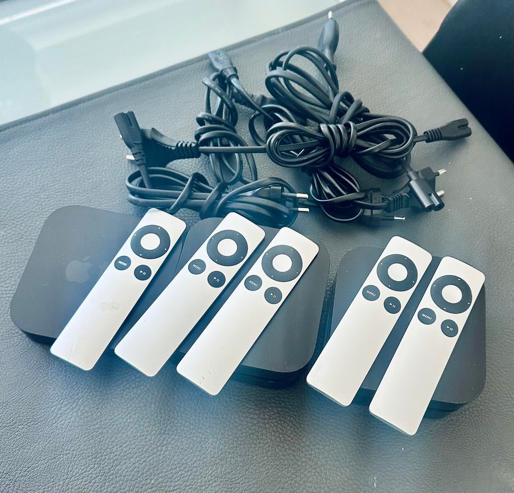 Apple TV 5 stuks, Audio, Tv en Foto, Mediaspelers, Ophalen, Gebruikt, HDMI