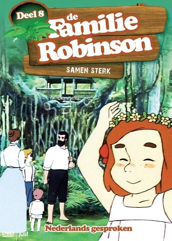 DVD De Familie Robinson - Deel 8: Samen Sterk, Cd's en Dvd's, Avontuur, Alle leeftijden, Tv-serie, Zo goed als nieuw