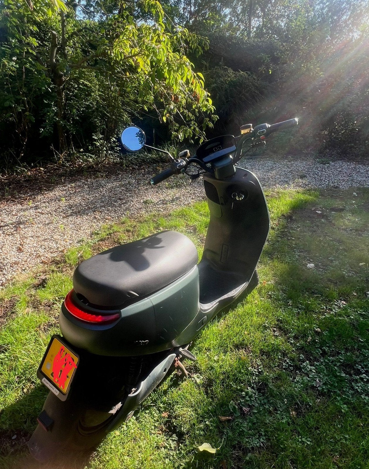 Elektrische scooter Senzo Balance groen 14000 KM, Fietsen en Brommers, Brommeronderdelen | Scooters, Ophalen, Gebruikt, Overige typen