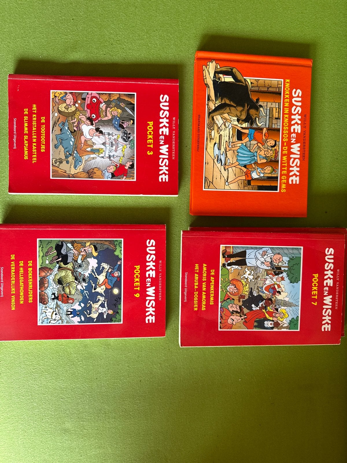 Suske en Wiske Pocket 7 (dubbel), Eén stripboek, Ophalen, Gelezen