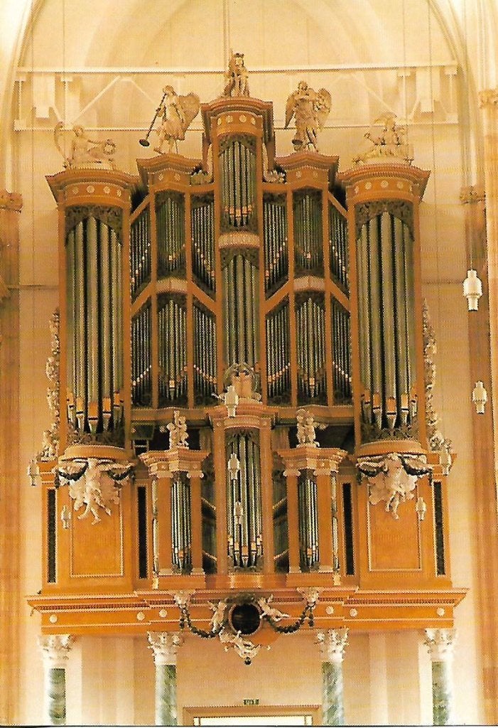 Arnhem- -Strümphler orgel. (ansichtkaart)., Verzenden, 1980 tot heden, Ongelopen, Gelderland