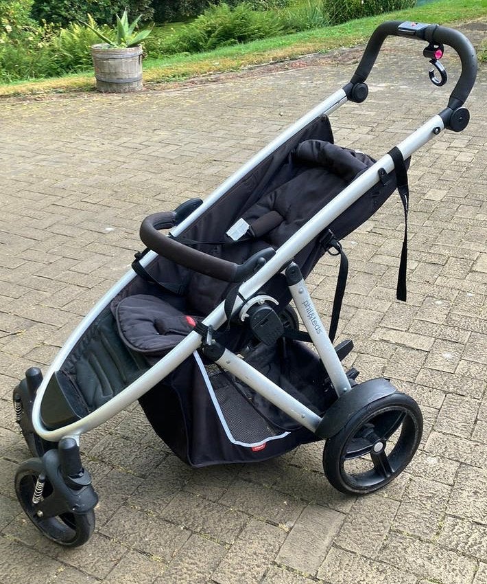 Phil & Teds duo wandelwagen, Gebruikt, Duowagen, Combiwagen, Ophalen