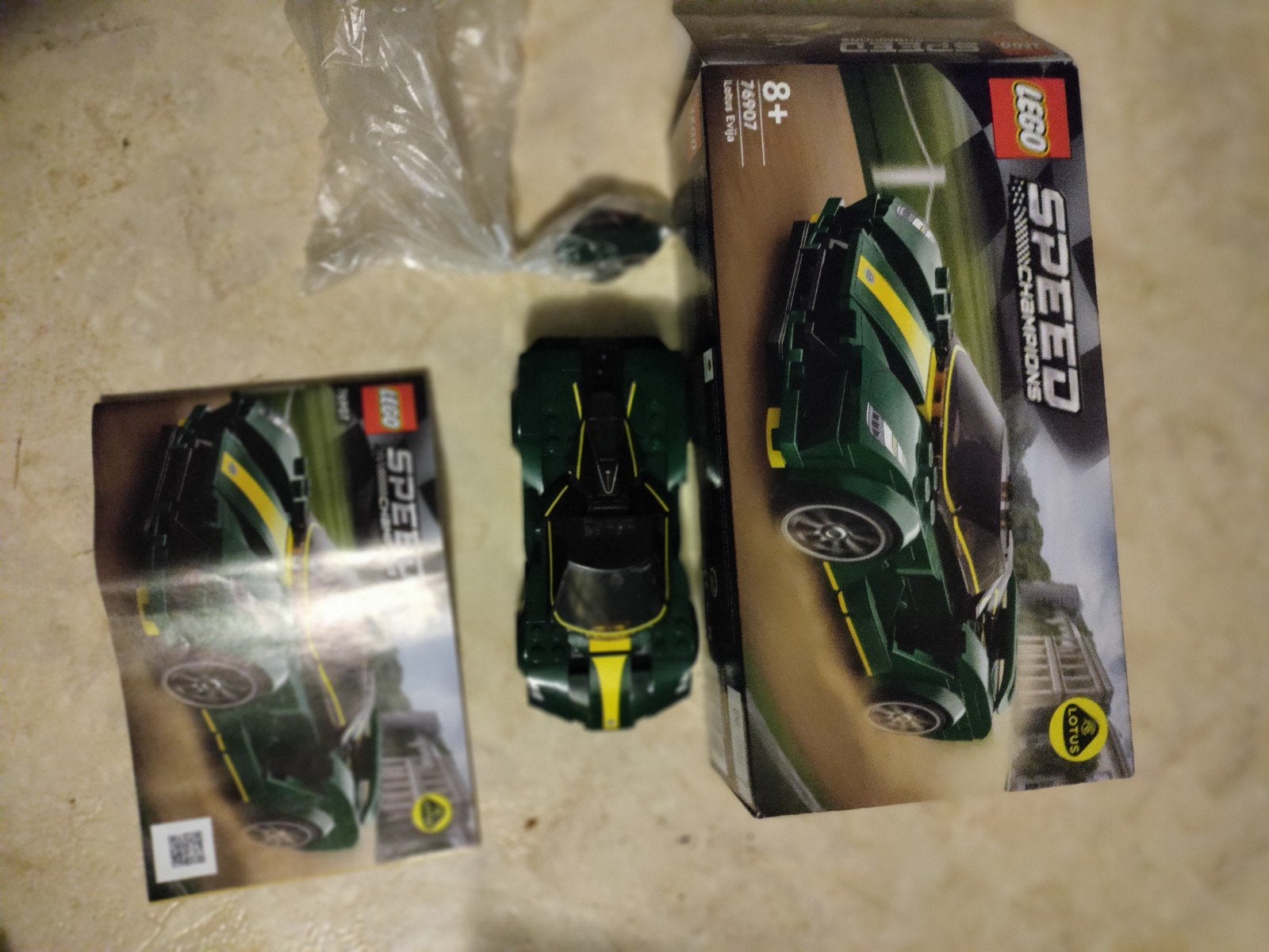 Lego speed chapions Lotus 76907, Ophalen of Verzenden, Zo goed als nieuw