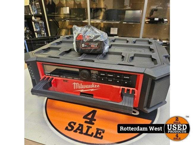 Milwaukee M18 PRCDAB+-0 18V + M18 5.0 Accu - NEW, Milwaukee, Nieuw, Support@milwaukee.com, Milwaukee Electric Tool Corporation, 13135 W. 
Lisbon Road, Brookfield, WI 53005
USA