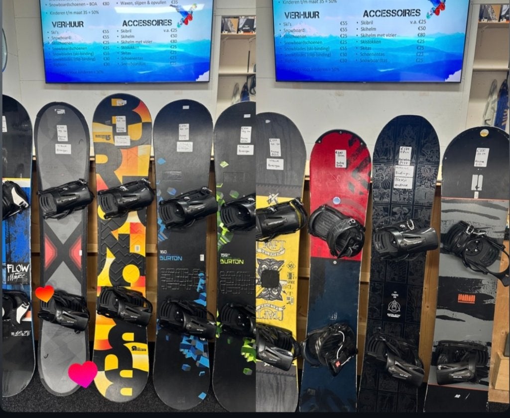 Voordelige snowboard sets || Rocker en camber || VEEL KEUS, Ophalen, Gebruikt, Board