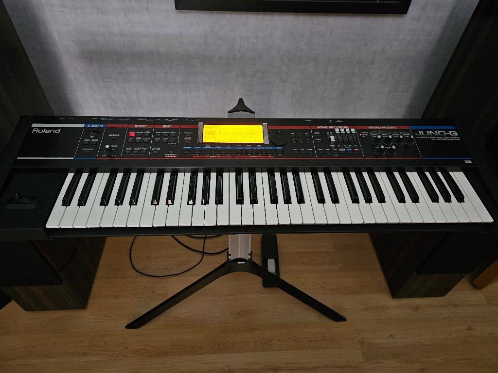 Roland Juno-G Workstation/Synthesizer, Muziek en Instrumenten, Synthesizers, Ophalen, 61 toetsen, Roland, Zo goed als nieuw
