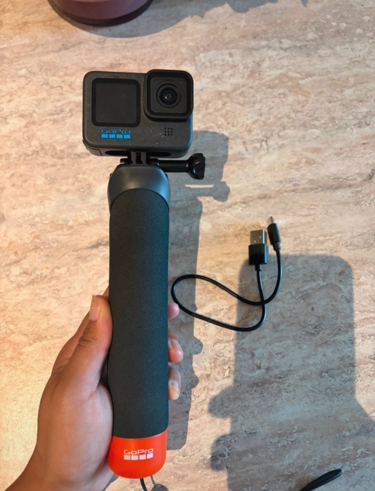 GoPro Hero 9 Black met accessoires en 128GB SD-kaart