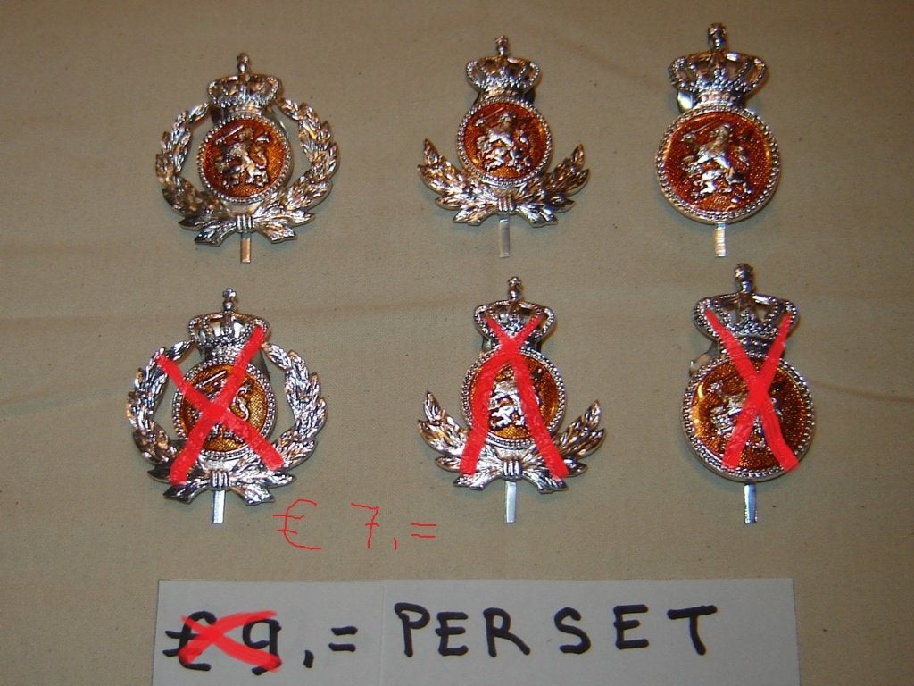 KONINKLIJKE MARECHAUSSEE, Ophalen of Verzenden, Marechaussee, Nederland, Embleem of Badge