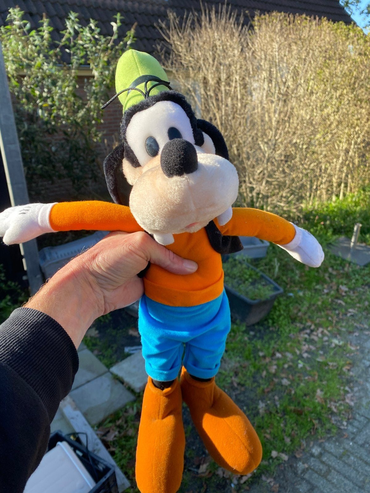 Disney Goofy Knuffel - Zo goed als nieuw, Disney, Overige typen, Ophalen of Verzenden, Zo goed als nieuw