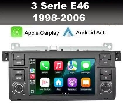 BMW E46 Android Auto Apple Carplay Navigatie Systeem, Ophalen of Verzenden, Nieuw